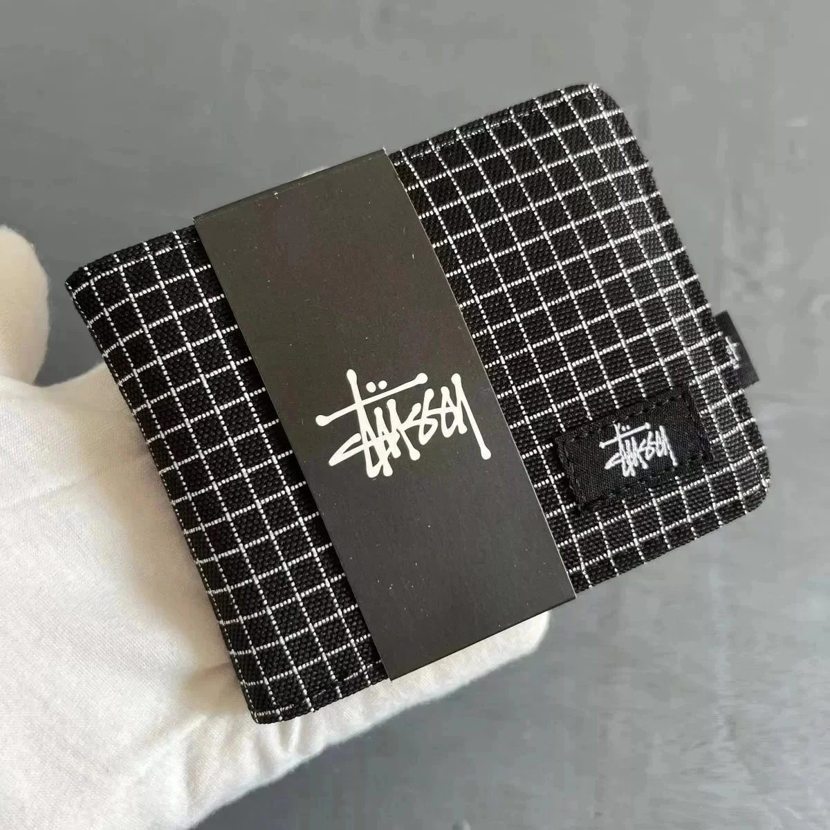 Stussy Black Grid Wa