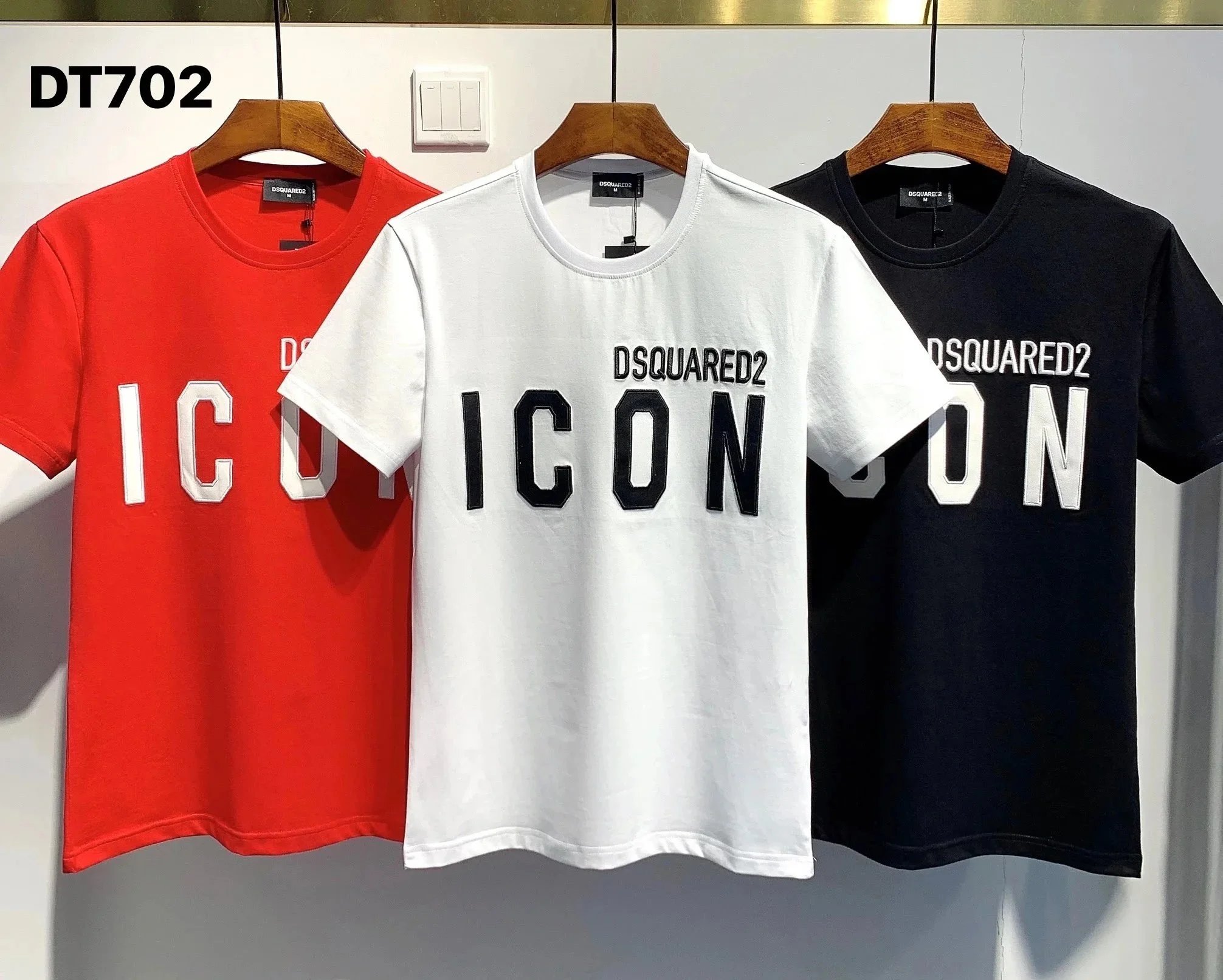 Dsquared2 Icon Black Graphic T-Shirt
