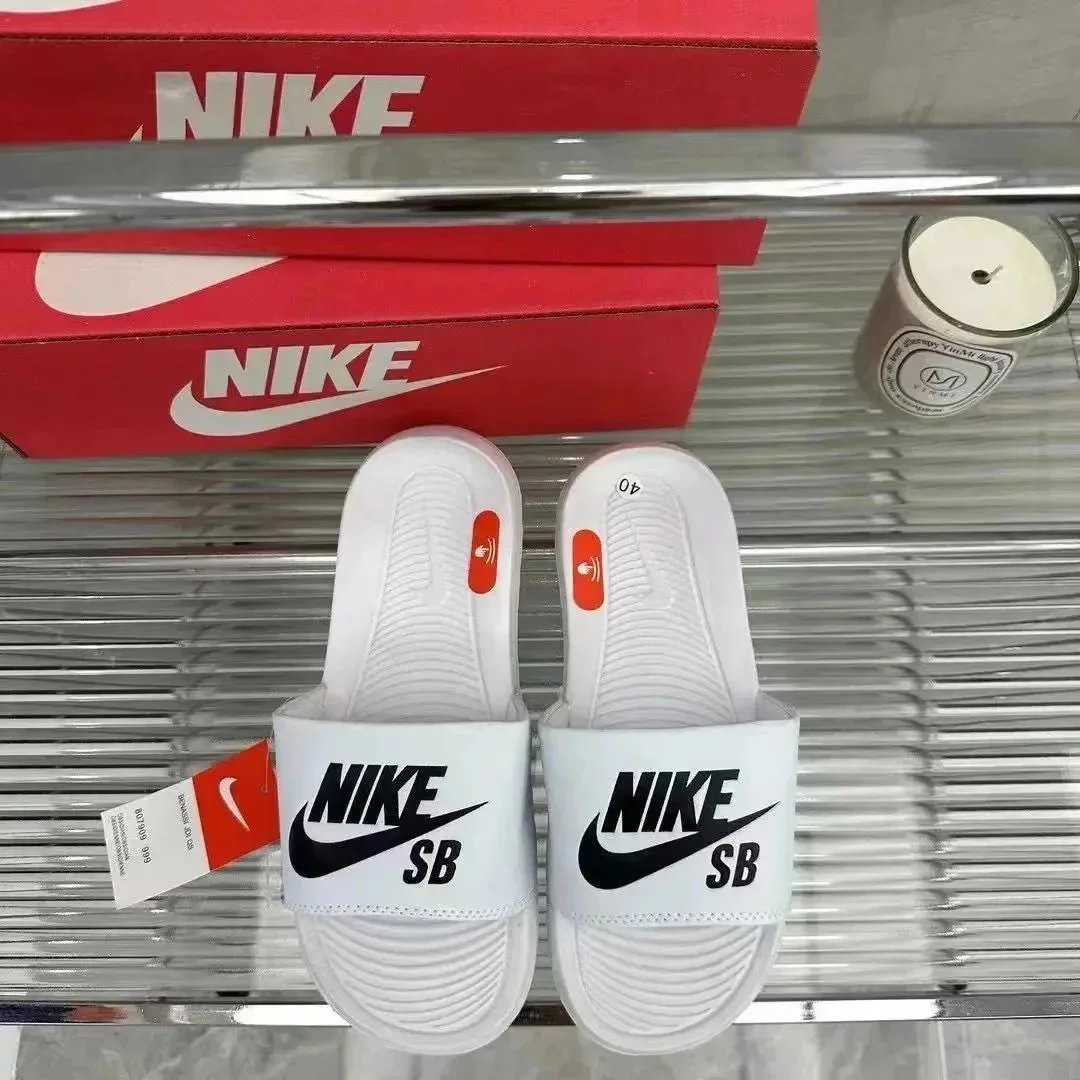 Nike SB White Slides