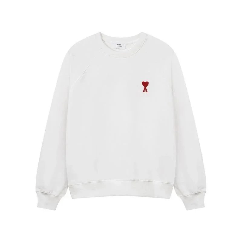 AMI Paris White Swea
