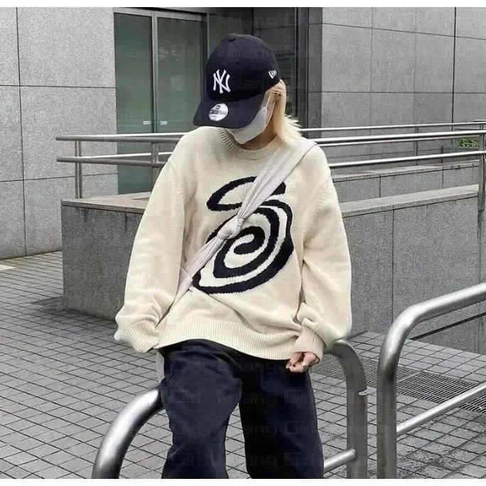 Stussy Cream Black S