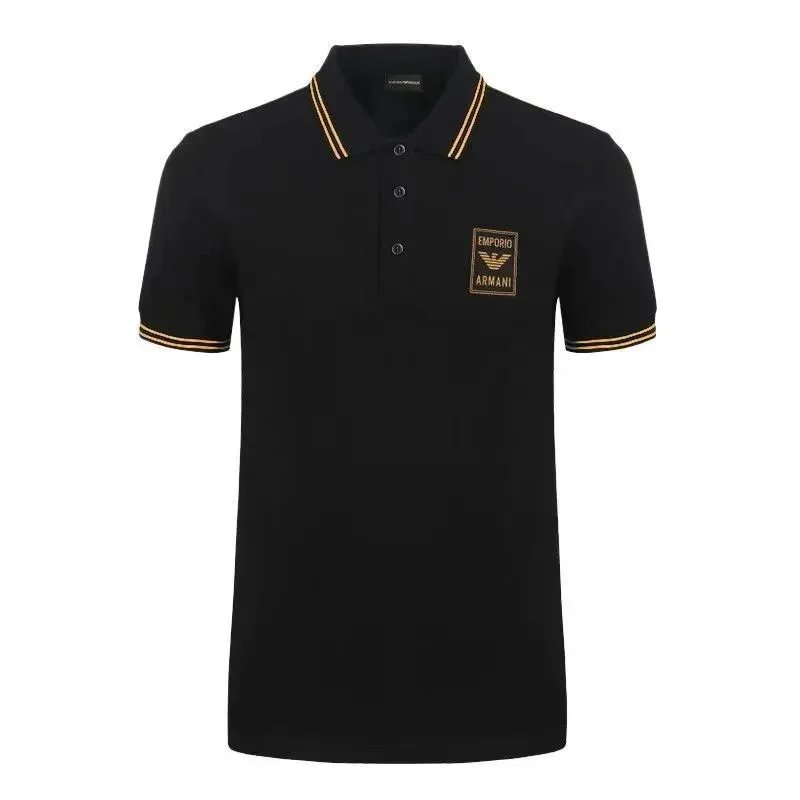 Armani Black Polo T-