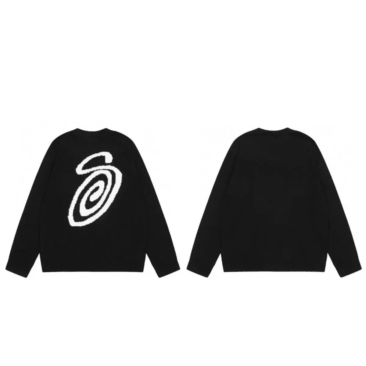 Black Sweater with W