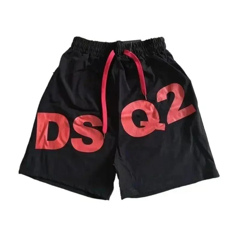 DSQ2 Black Shorts