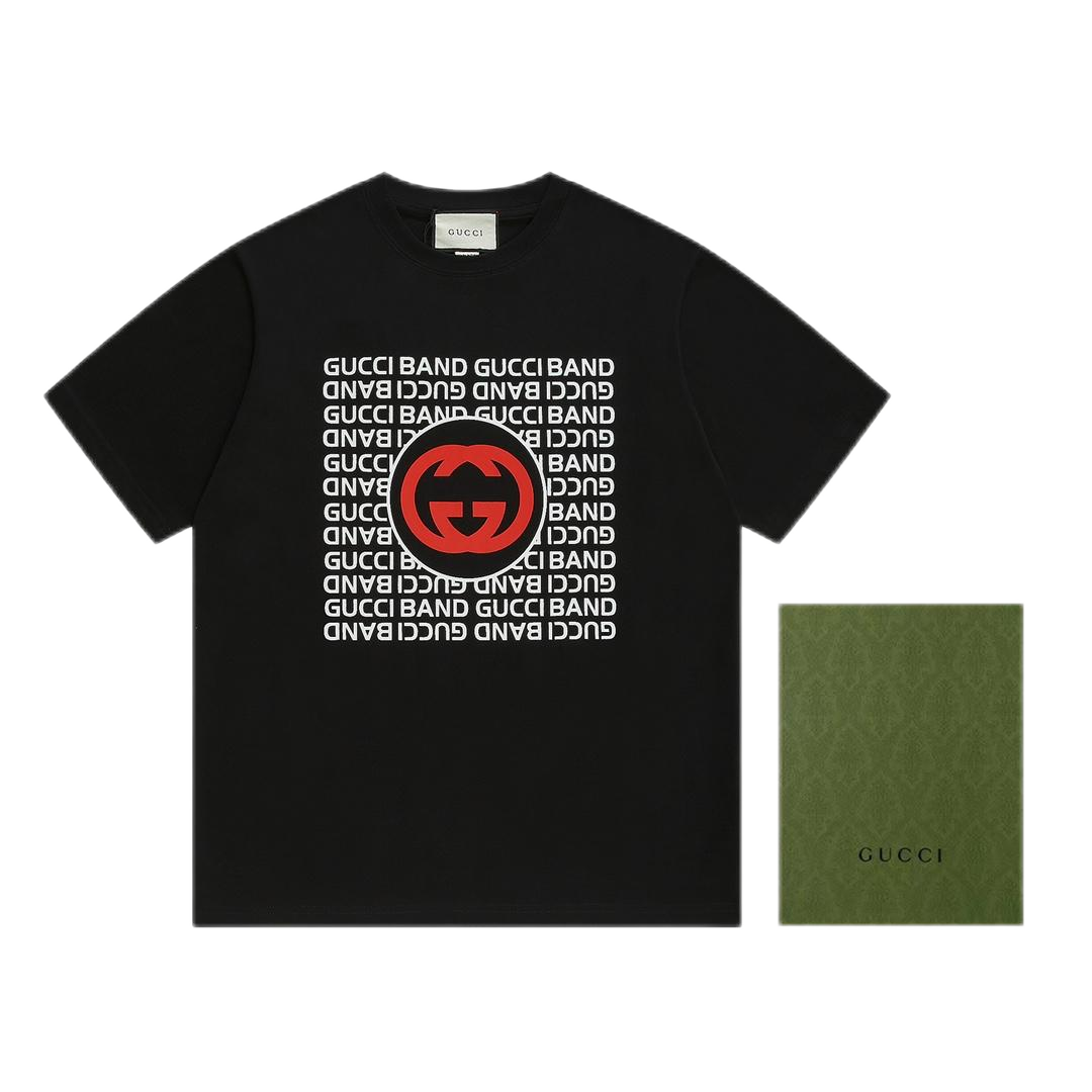 Gucci Band Black T-S