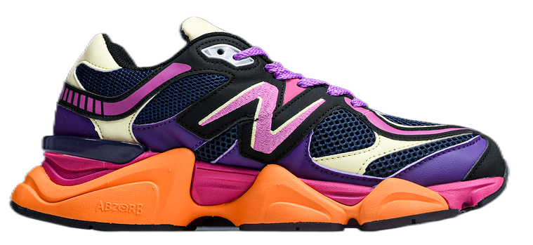 New Balance Black Pu
