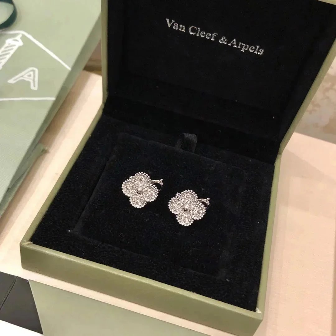 Van Cleef & Arpels Silver Earrings