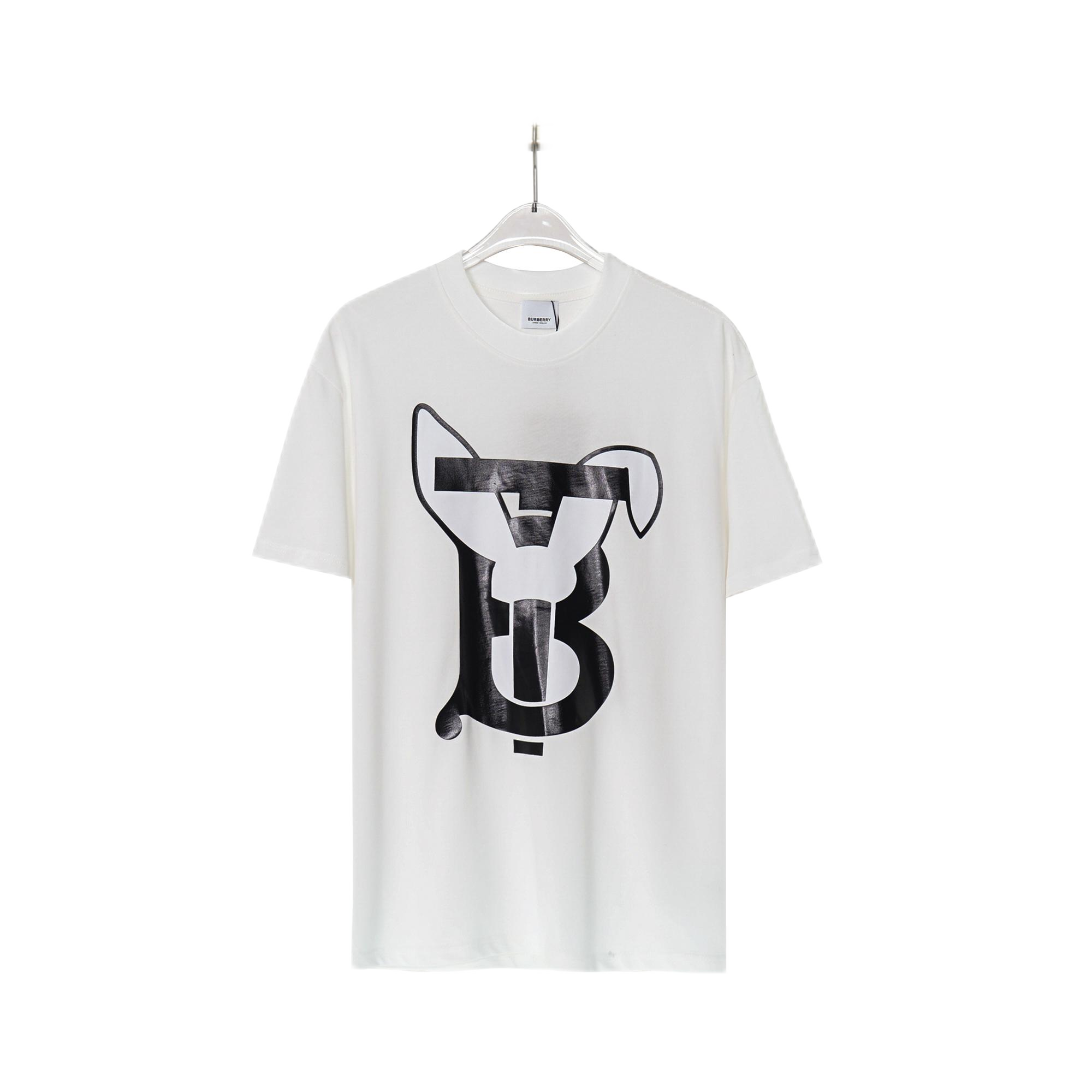 Burberry TB White T-