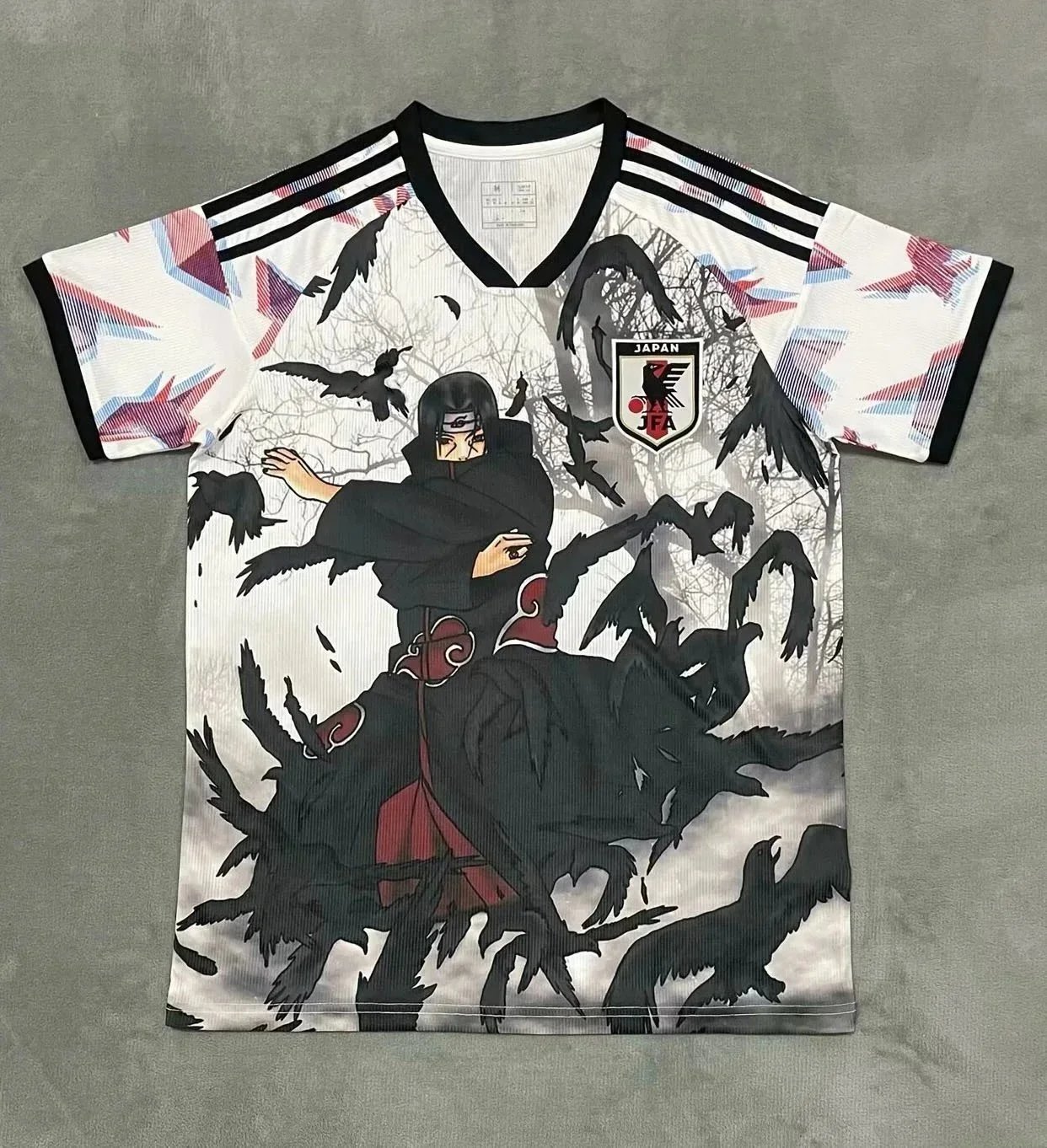 Adidas Itachi Uchiha White Jersey