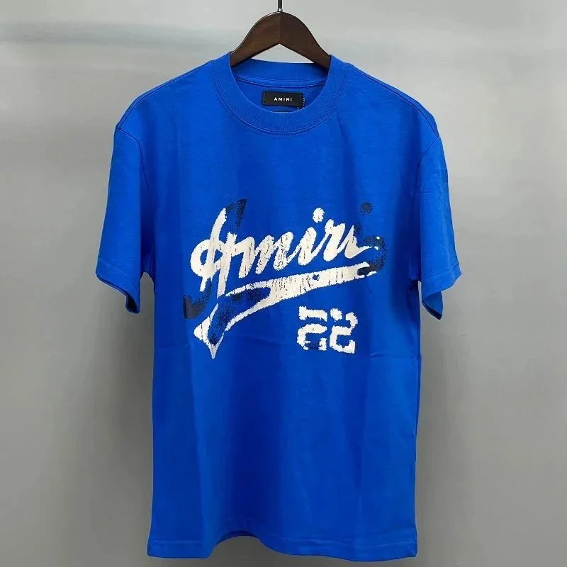 Amiri Royal Blue T-S