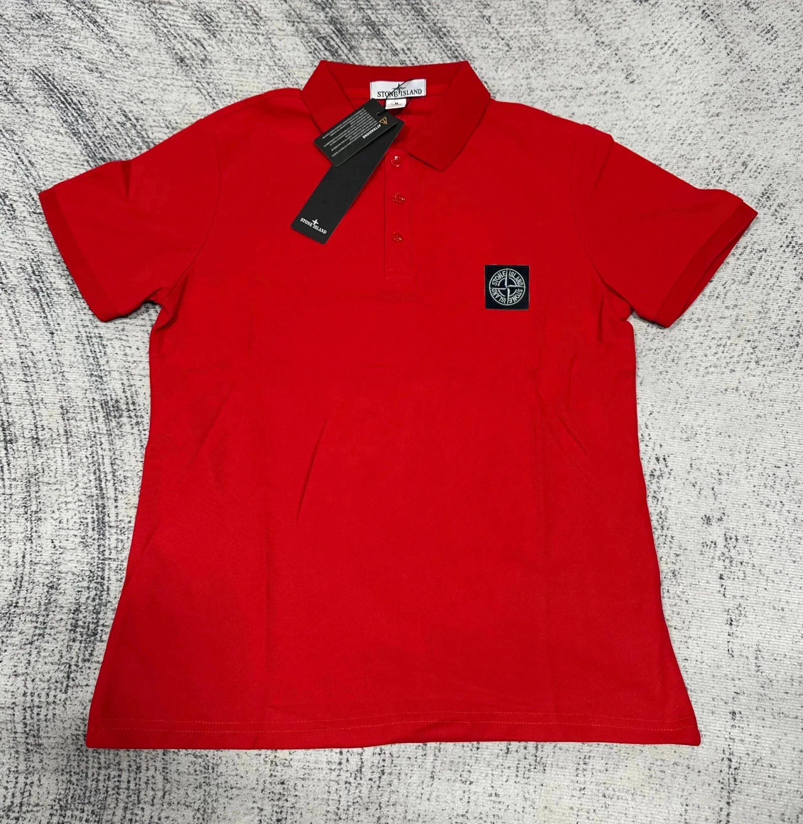 Stone Island Red Pol