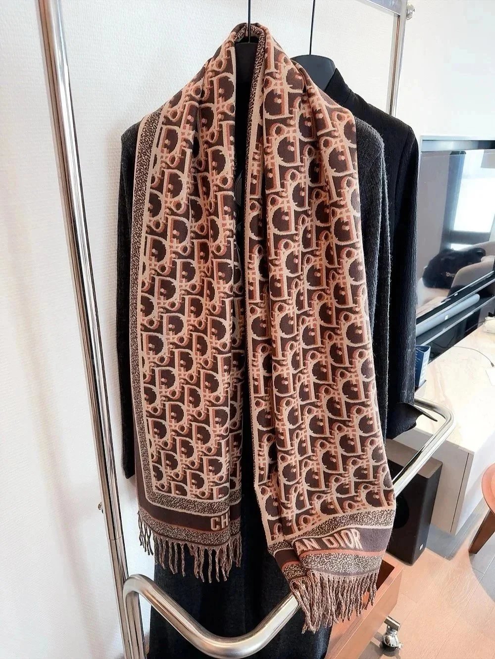 Dior Brown Scarf