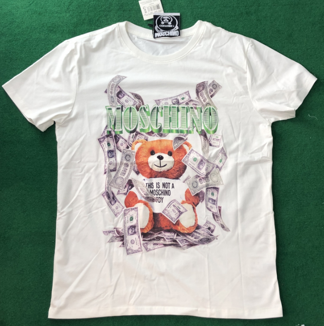 Moschino White Teddy