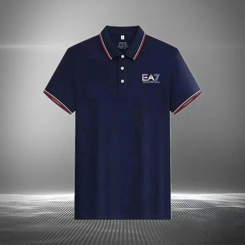 EA7 Navy Polo Shirt