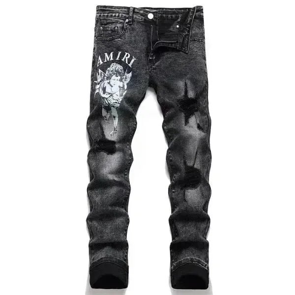 Amiri Black Distress