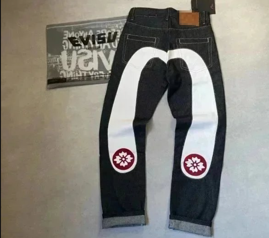 Evisu White Patch De