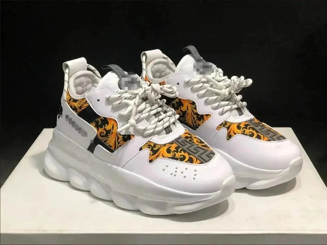 Versace Chain White 