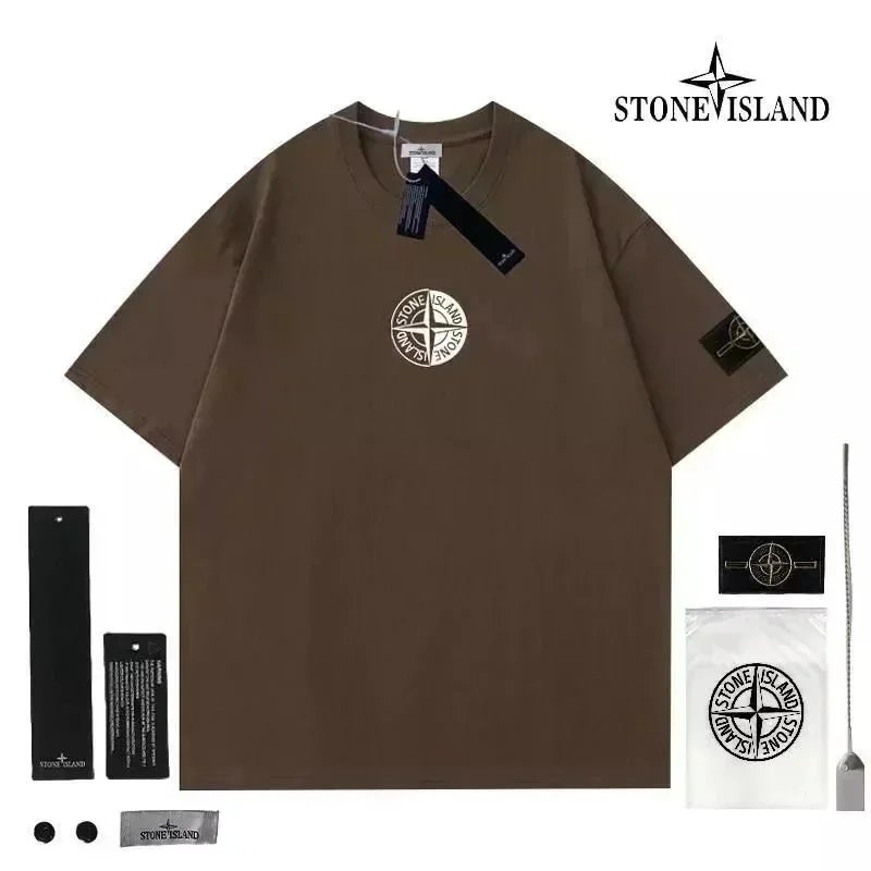Stone Island Brown T