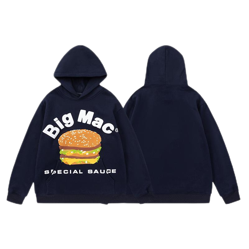 Big Mac Navy Hoodie