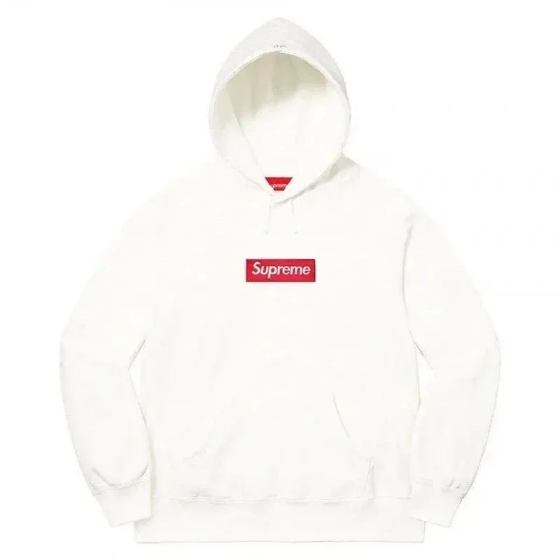Supreme White Hoodie