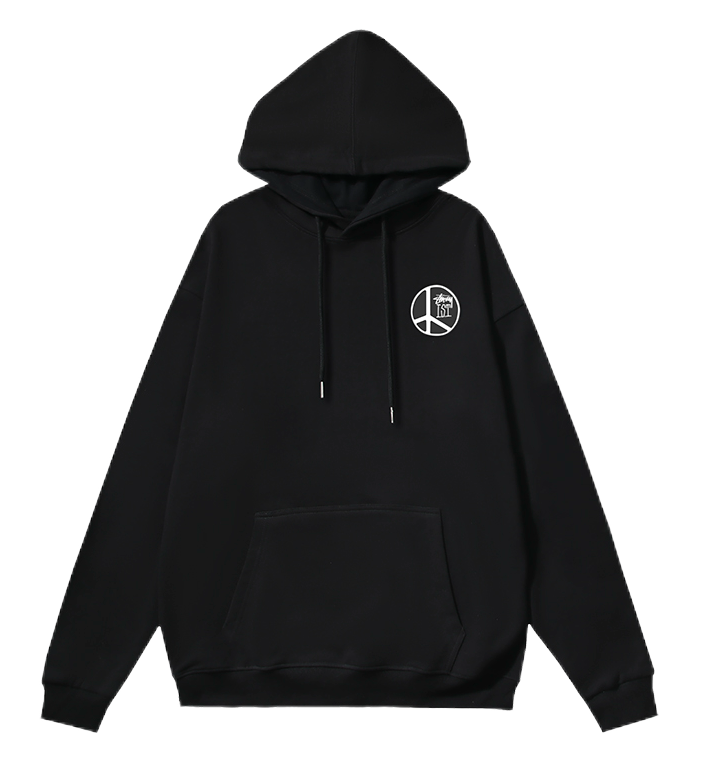 Stussy Peace Black H