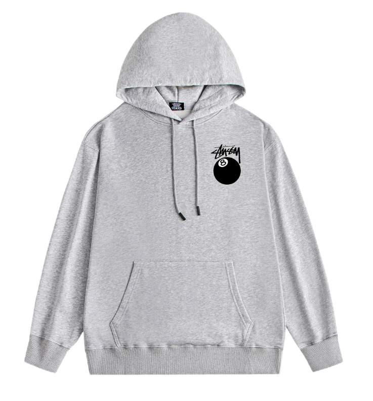 Stüssy 8 Ball Grey H