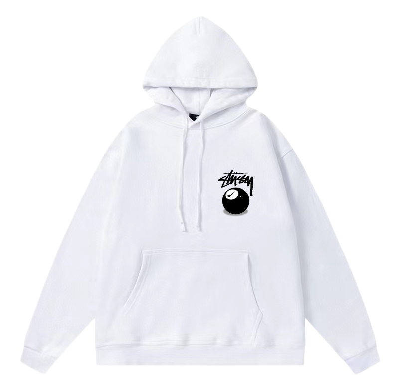 Stussy 8 Ball White 