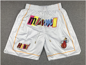 Miami Heat White Sho