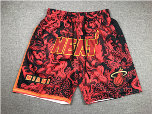 Miami Heat Red Short