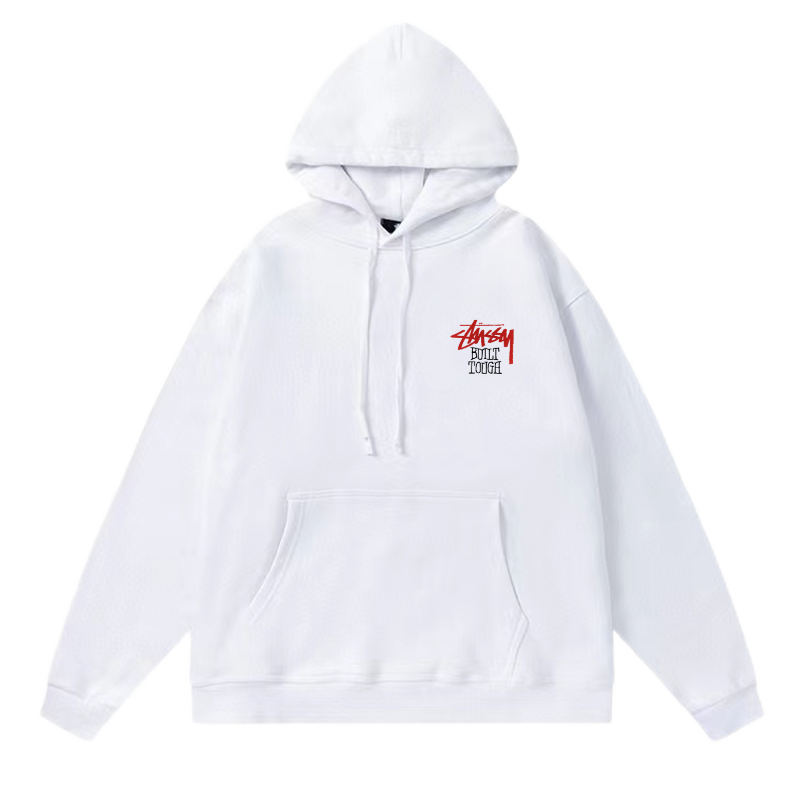 Stussy White Hoodie