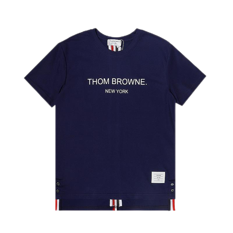 Thom Browne Navy T-S
