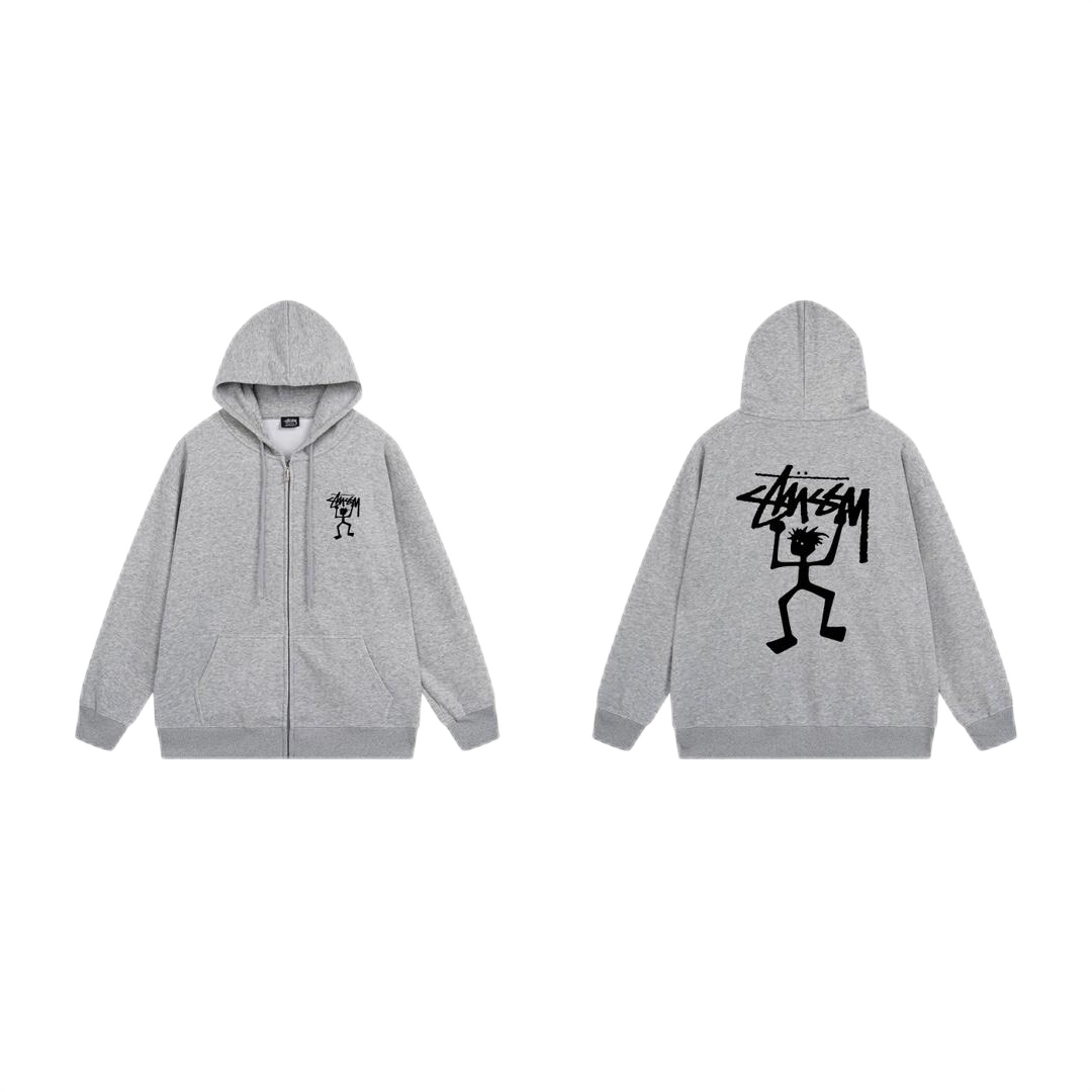 Stussy Zip-Up Hoodie