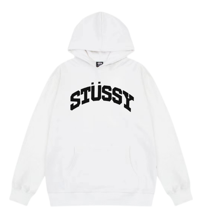 Stussy White Hoodie