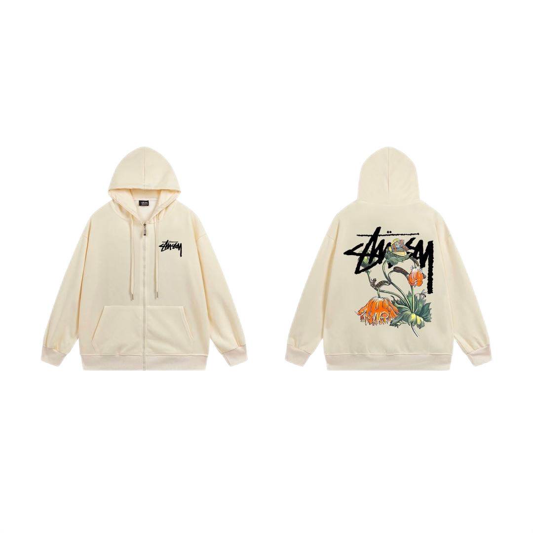 Stussy Floral Beige 