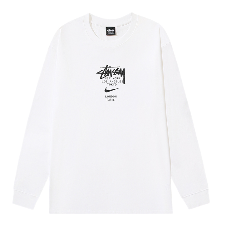 Stussy Nike White Lo