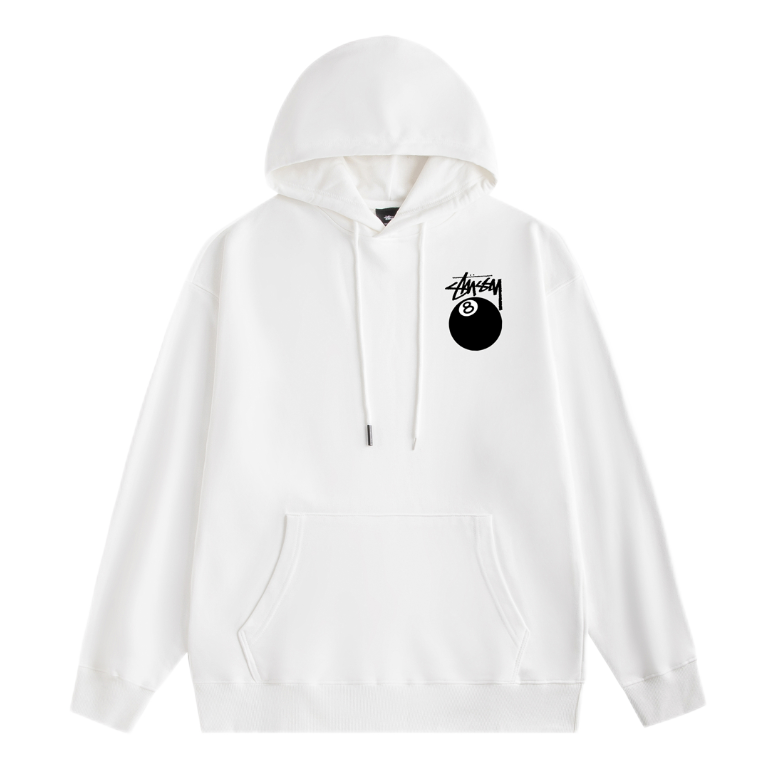 Stussy 8 Ball White 