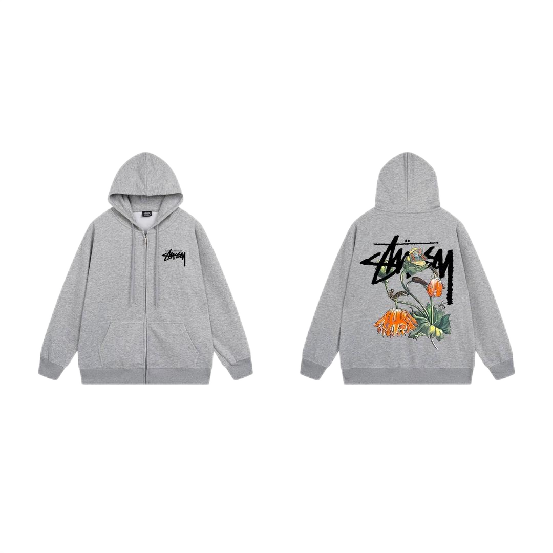 Stussy Floral Gray J