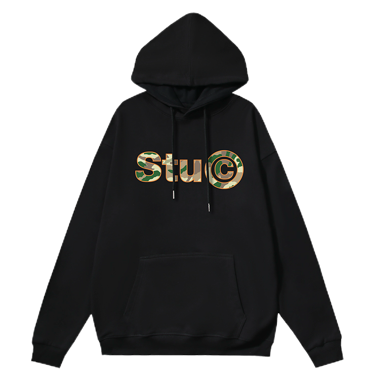 StuC Black Hoodie