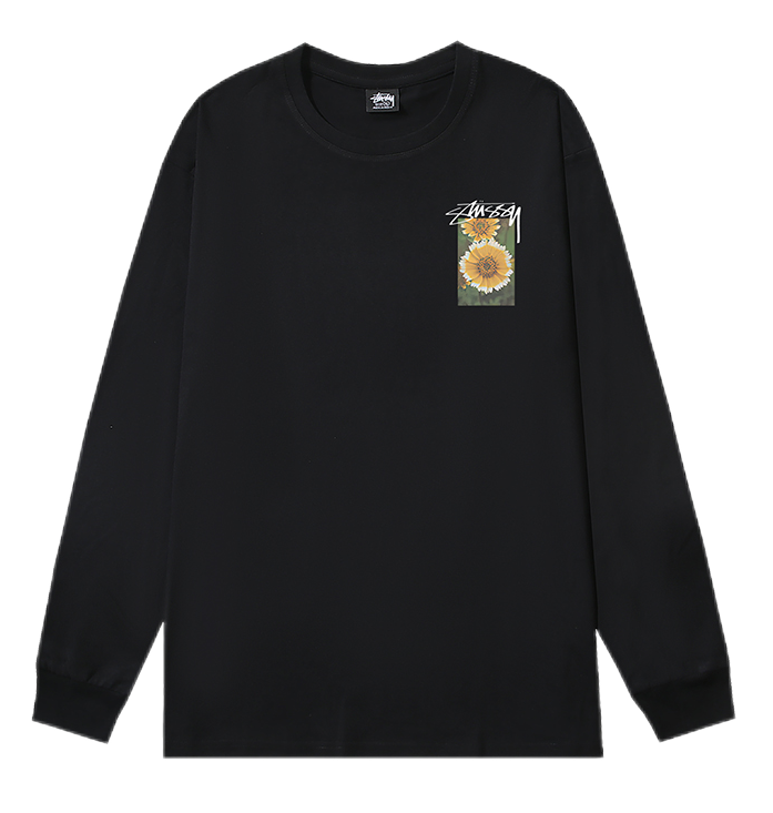 Stussy Black Long Sl