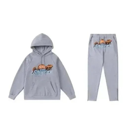 Globe Gray Hoodie an