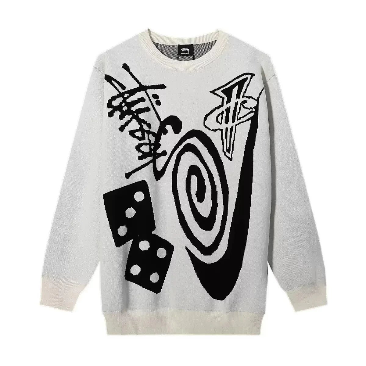 Stussy White Graphic