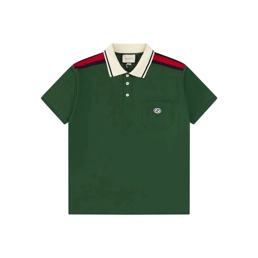 Green background with red and black shoulders 002