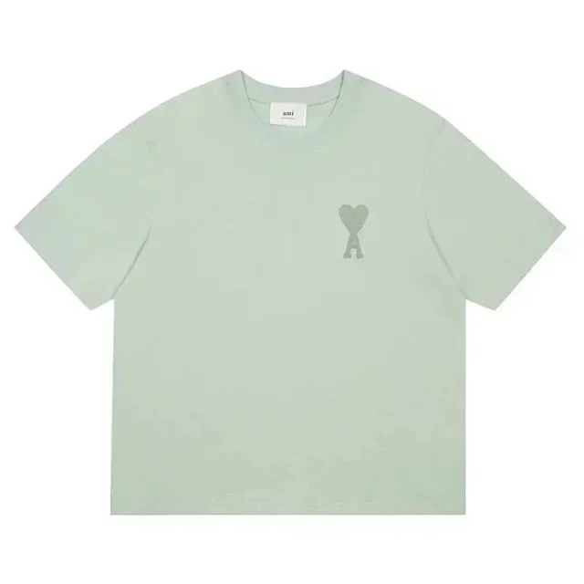 AMI Paris T-Shirts de Coeur Logo Short-Sleeve T-Shirt product detail image 13