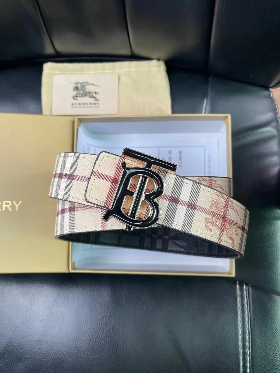 Burberry House Check Belt [4 s