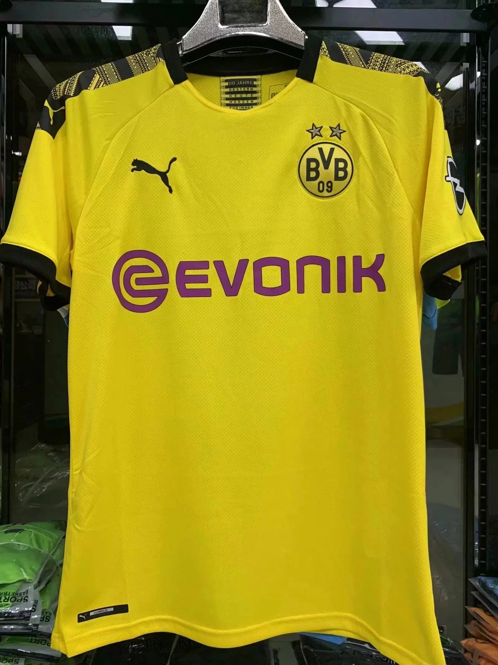 Puma Borussia Dortmund 2021-22 Home Jersey Yellow - 1