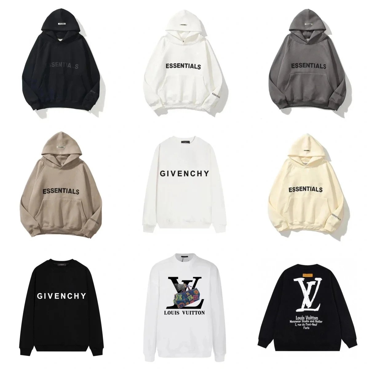 Essentials/Givenchy/Louis Vuit