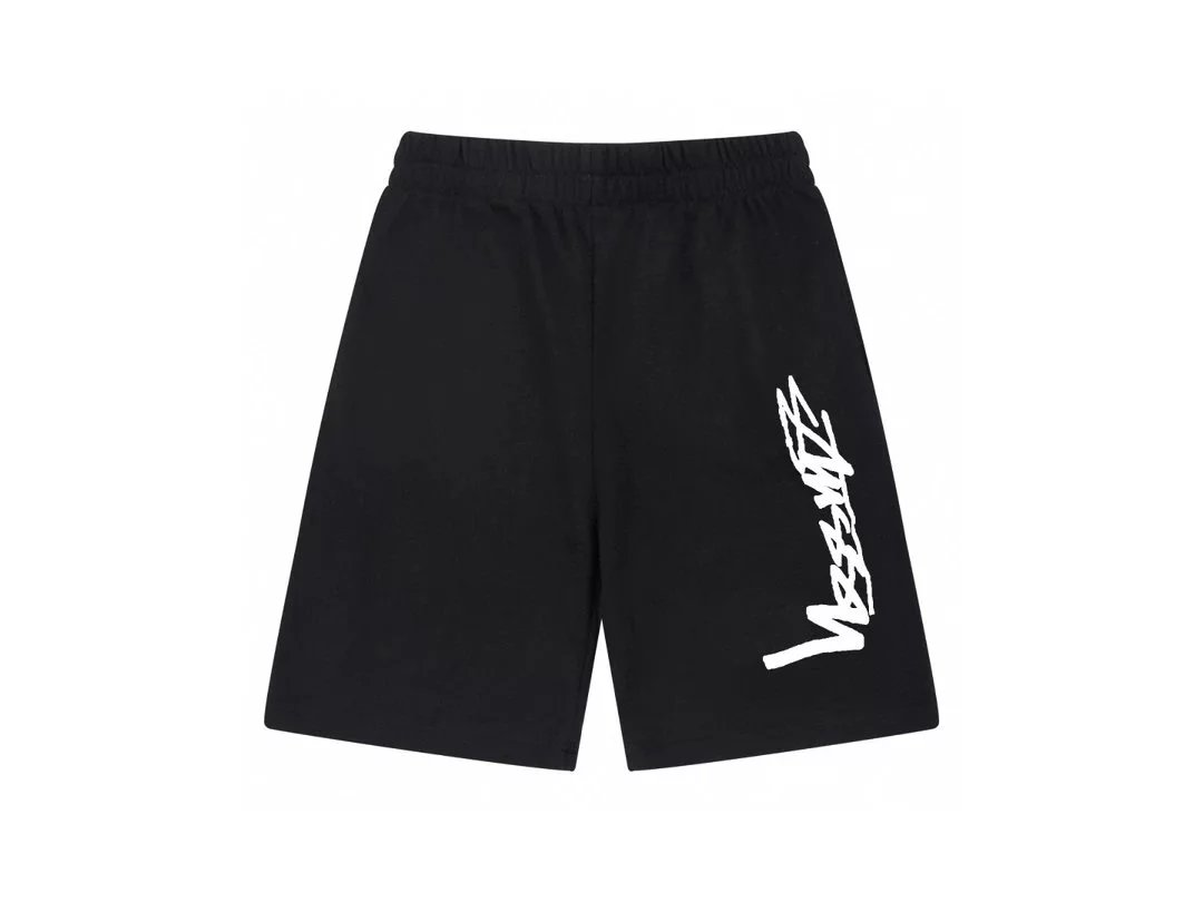 The North Face Logo Print Black Shorts - 10
