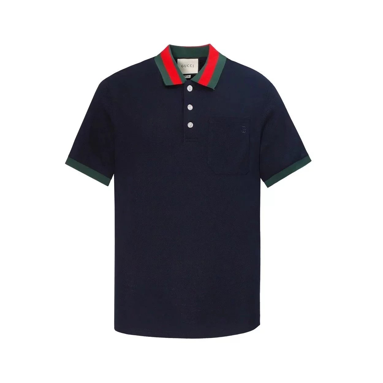 Black background, red green collar 002