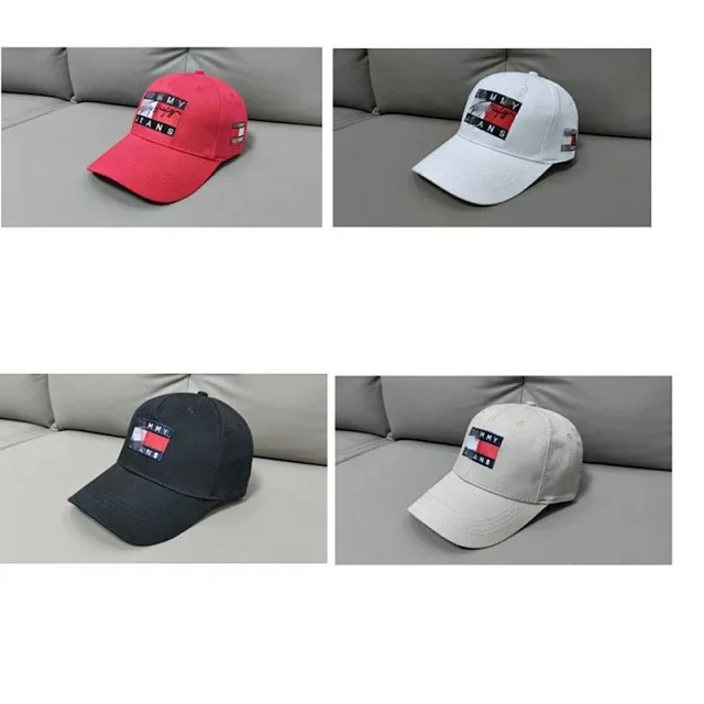 Tommy Hilfiger Hats Jeans Logo Patch Baseball Cap product detail image 1