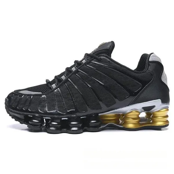 Shox TL Black/Gold Running Shoes - 1